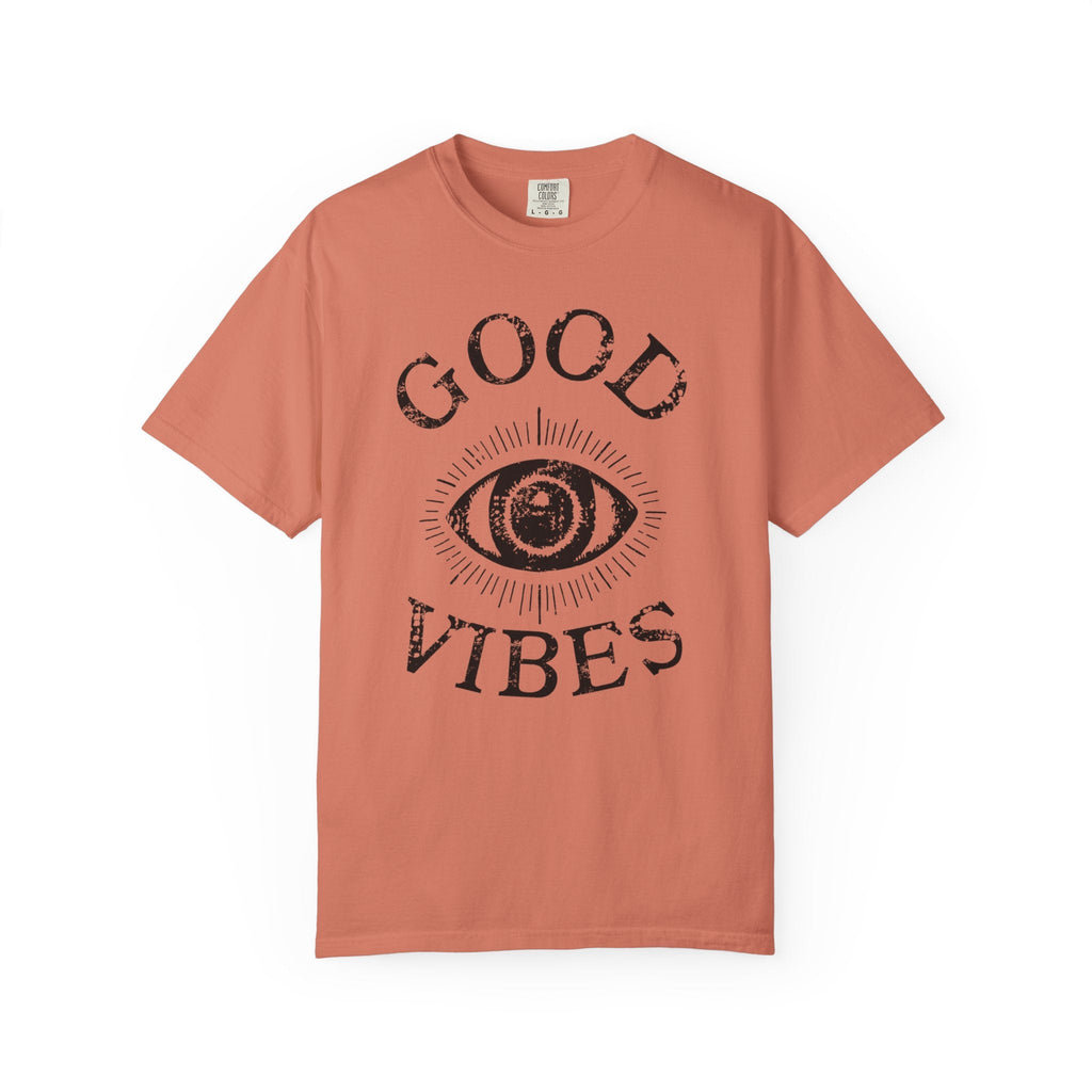 Good Vibes Eye T-Shirt: Vintage Mystic Graphic Tee