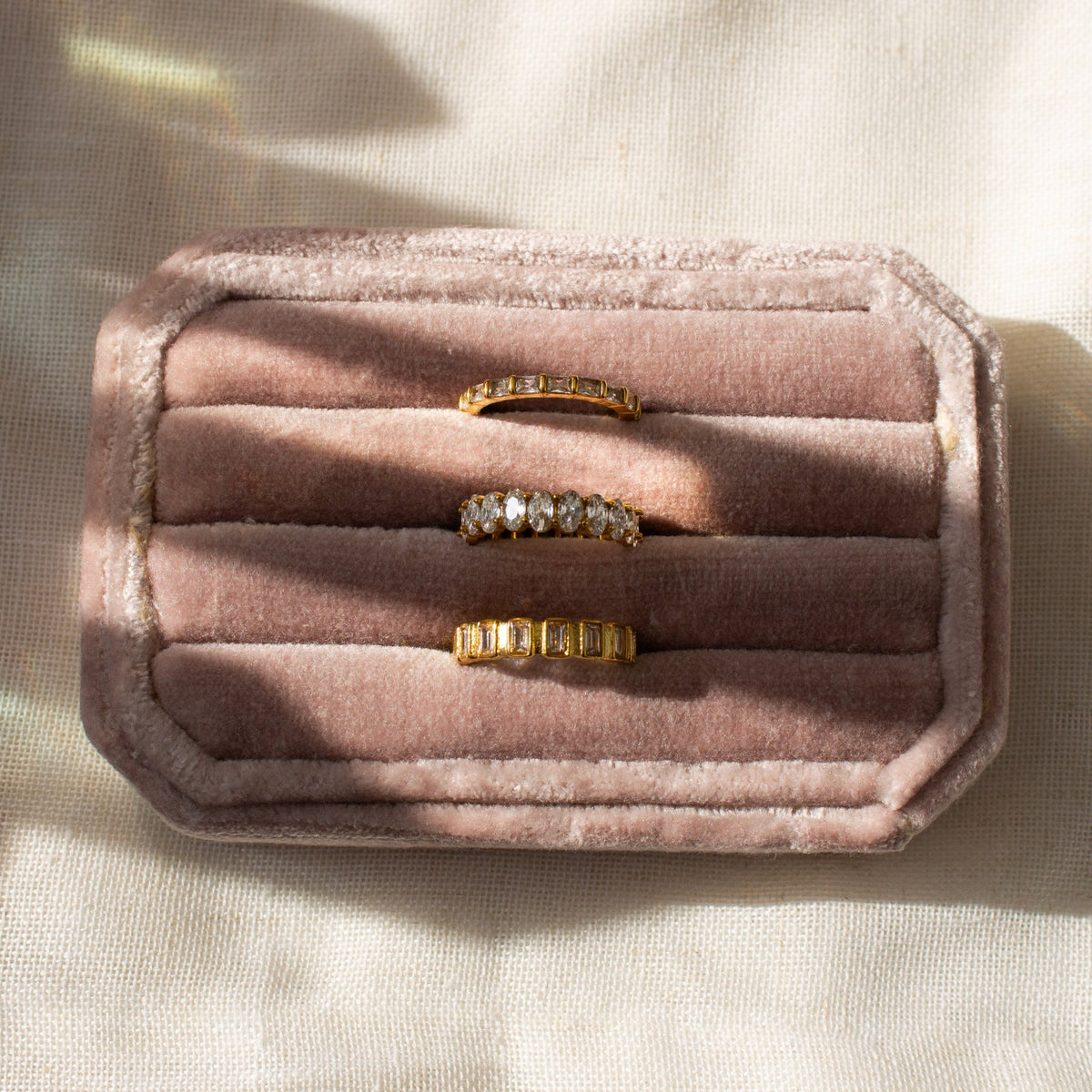 Diana Baguette Ring