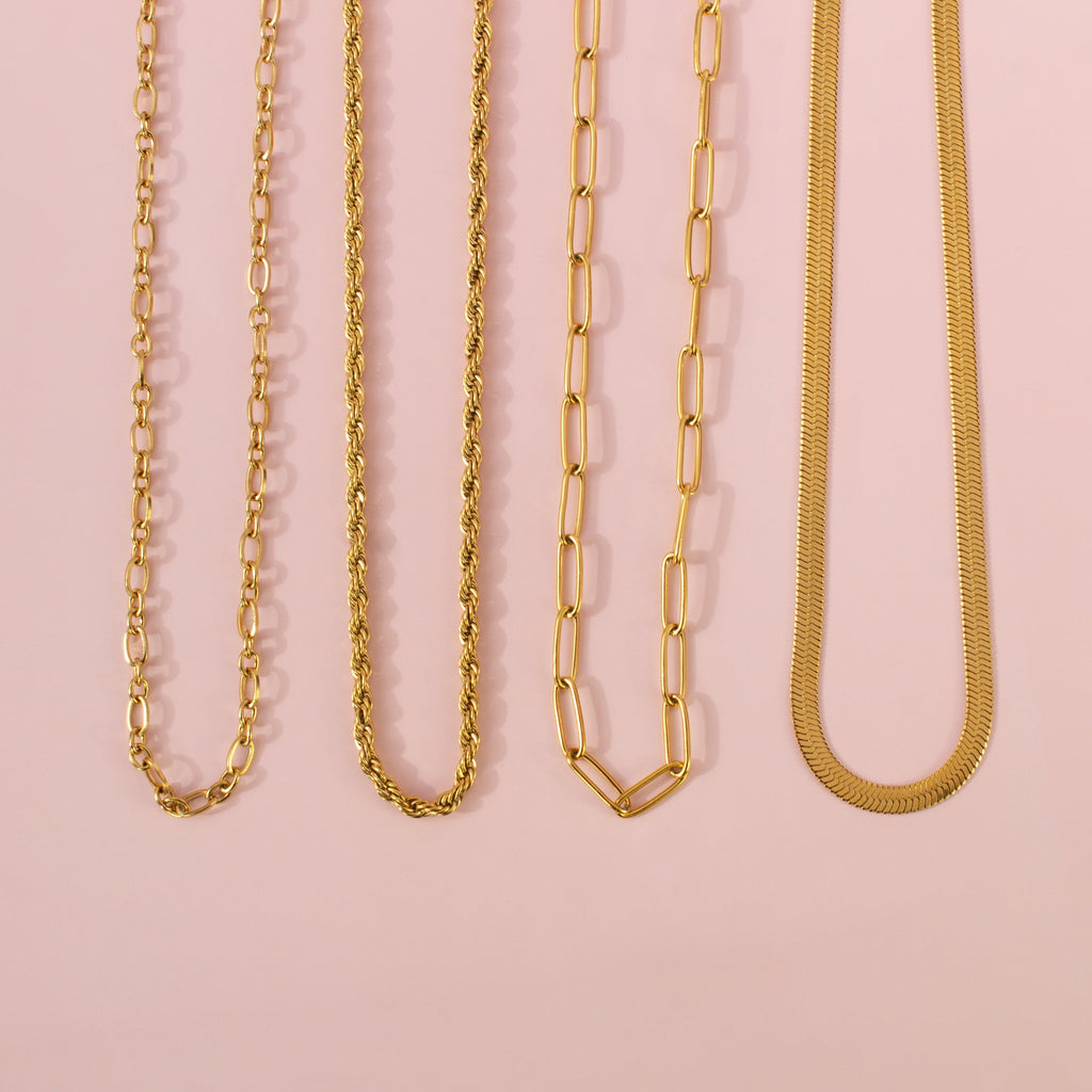 Ophelia Paperclip Chain Necklace