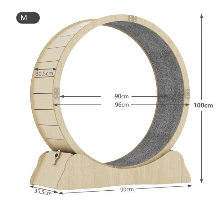 Purr Fit Cat Running Wheel (ZCT confirmed to deactivate it as there's no available channel to ship it)